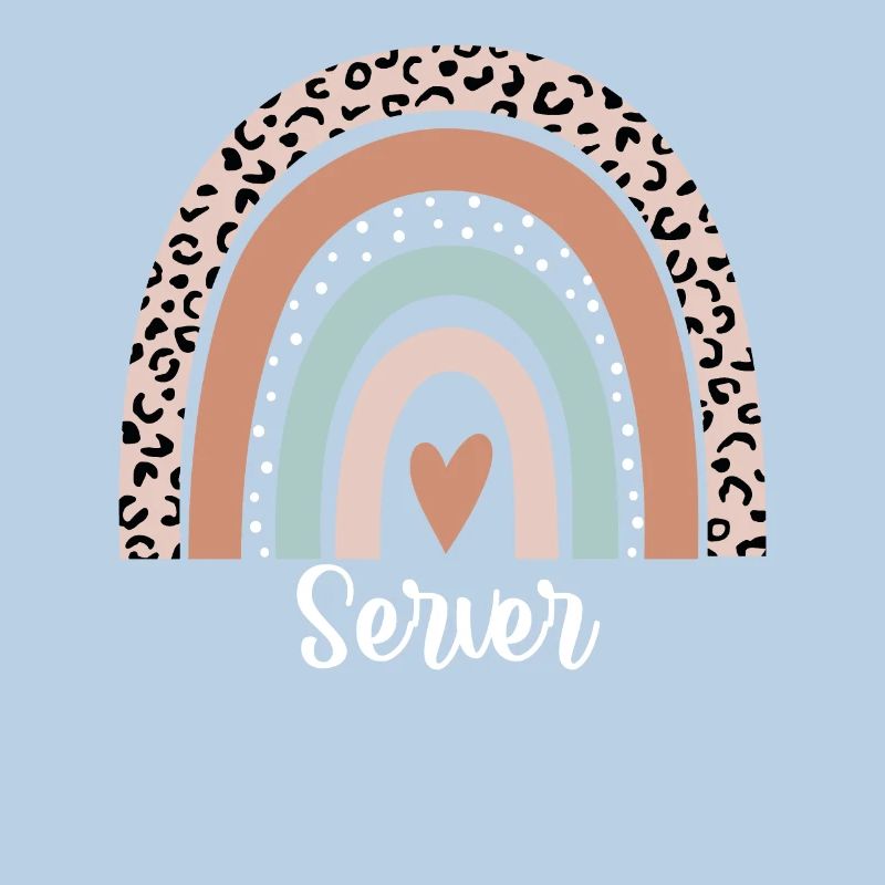 Server Rainbow Leopard Funny Server Appreciation