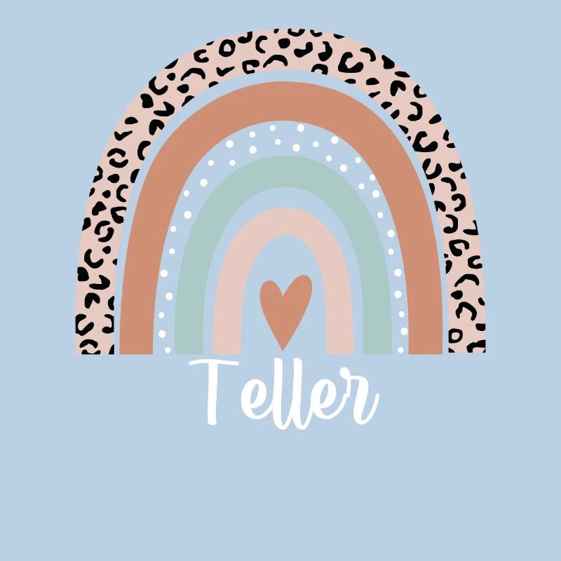 Teller Rainbow Leopard Funny Teller Appreciation