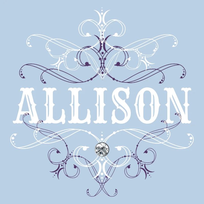 Allison Surname First Name Personalized