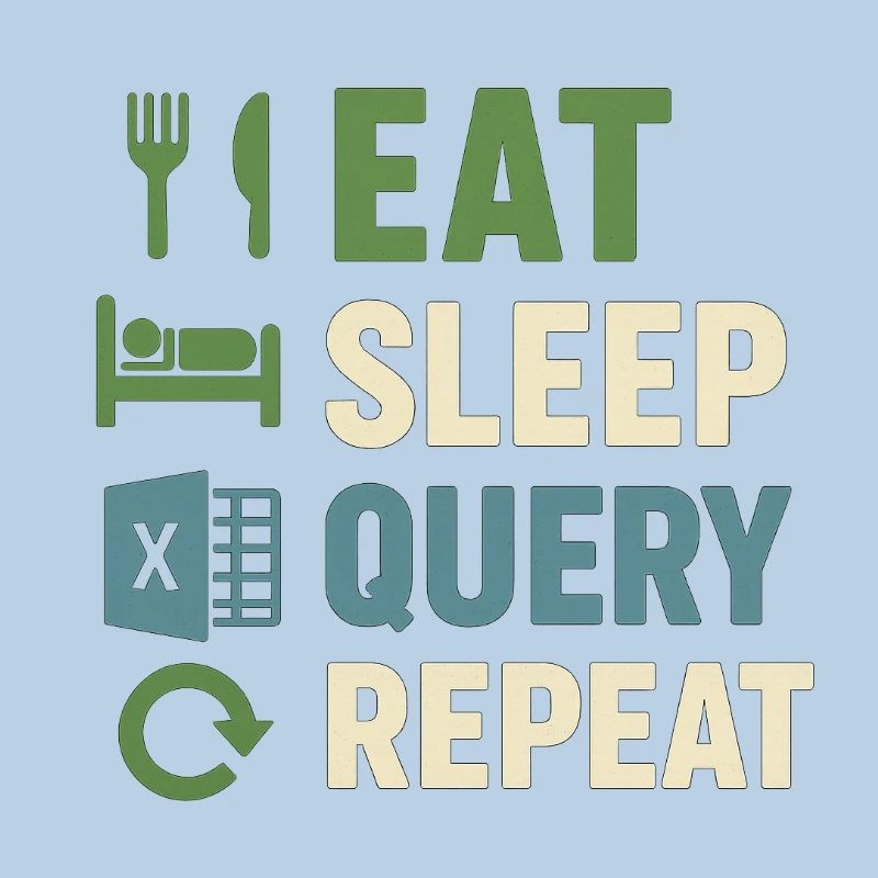 Eat Sleep Query Repeat