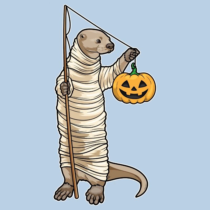 Pêche à la loutre d’Halloween