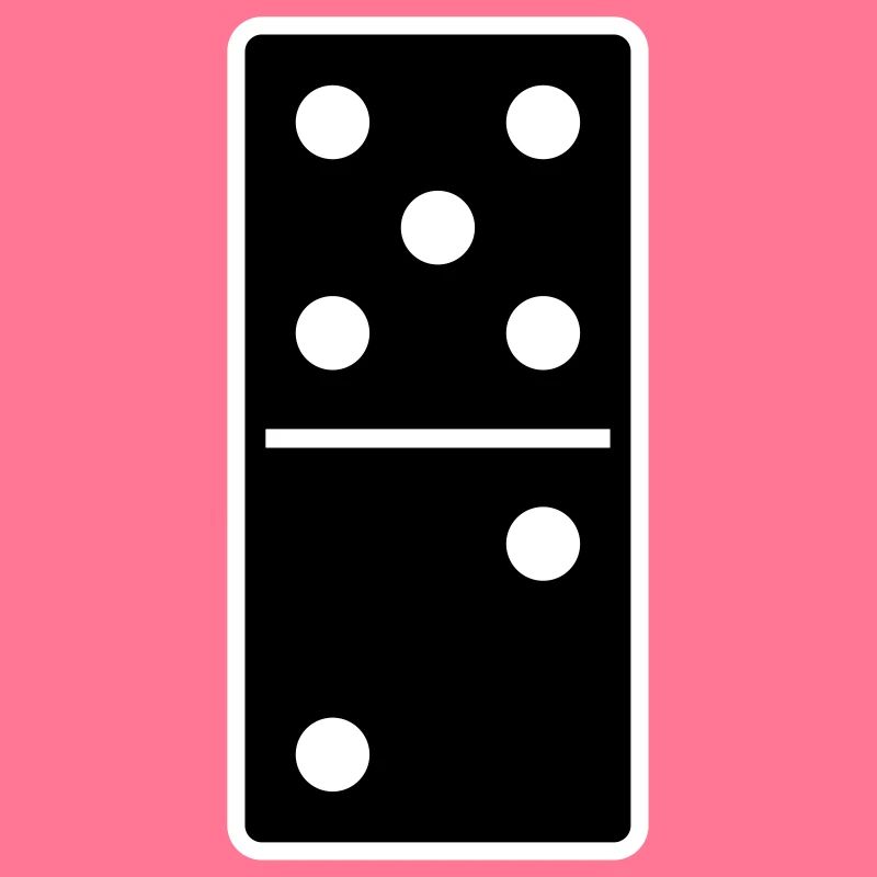 DOMINO STONE 5: 2 - VARIABLE COLOR - VECTOR DESIGN!