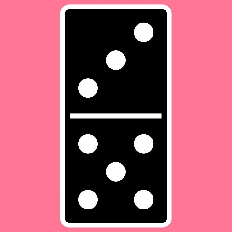 DOMINO STONE 3: 5 - VARIABLE COLOR - VECTOR DESIGN!