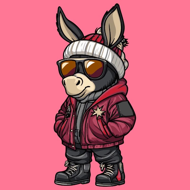 Esel Cool Comic