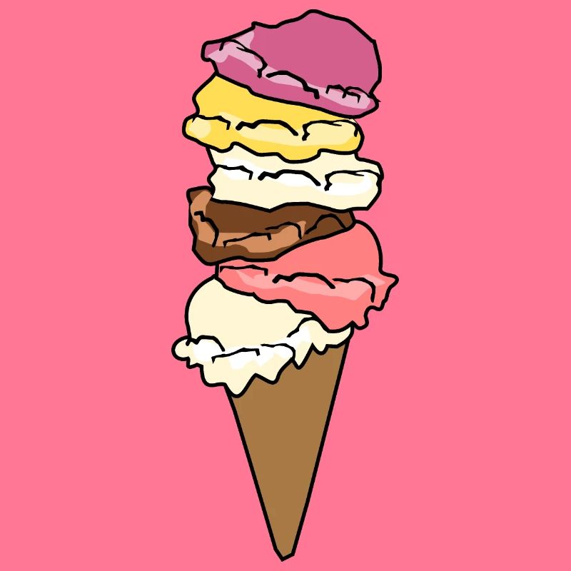 Eiscreme Eiswaffel Eis Eiskugel