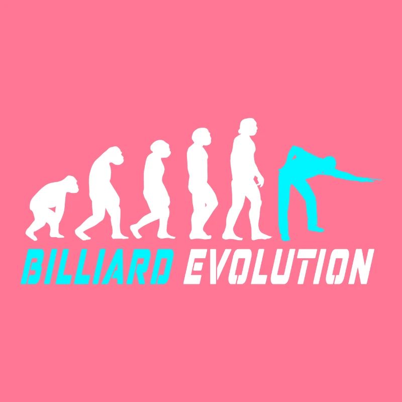 Billard Evolution Design / Geschenkidee