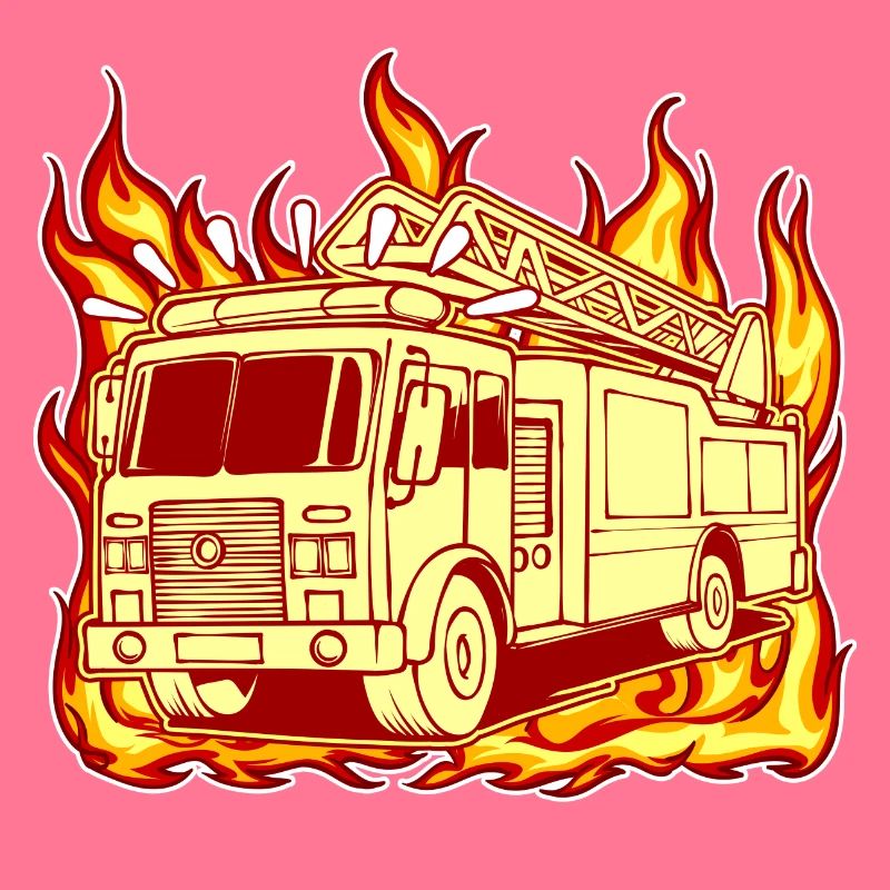 Fire Burning Fire Brigade Fire Engine Fire Protection