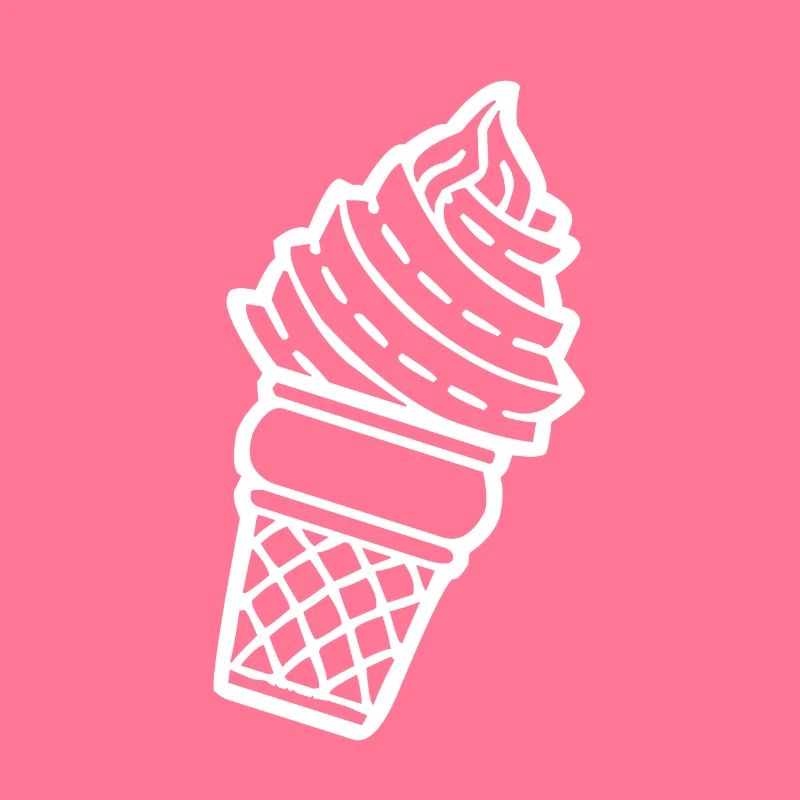 Achetez un cornet de glace avec de la glace molle