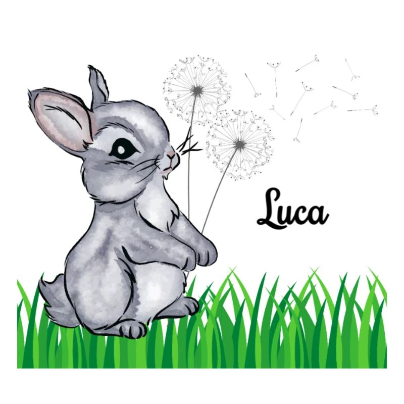 Rabbit Name Gift Luca