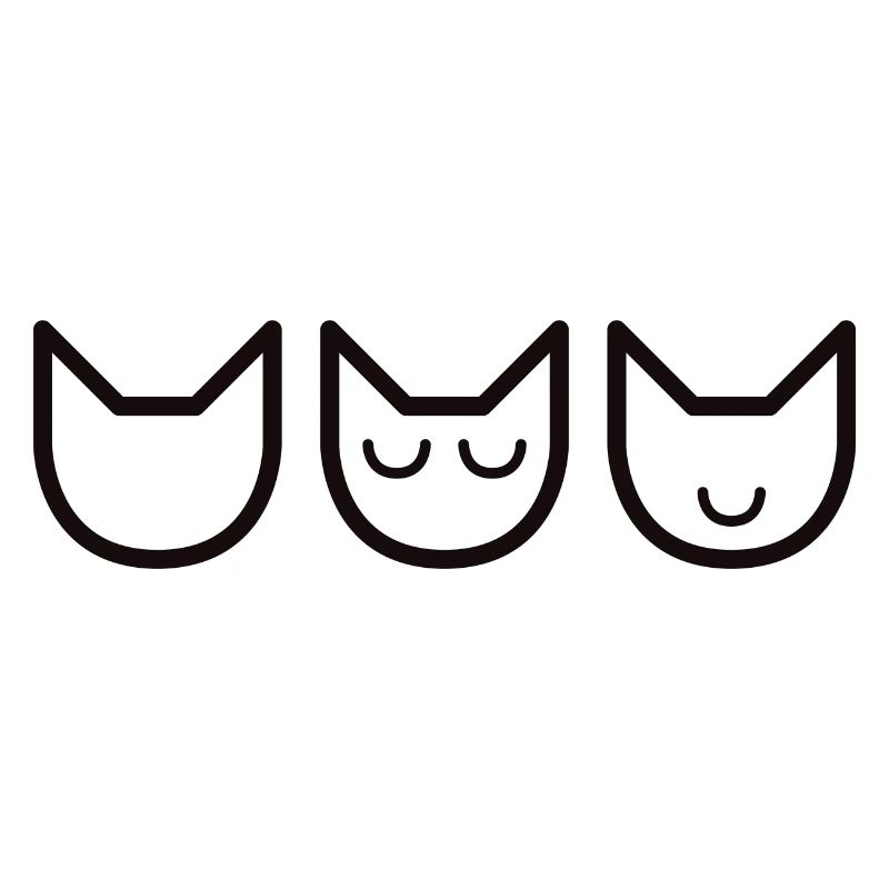 Cats : See no evil, hear no evil, speak no evil