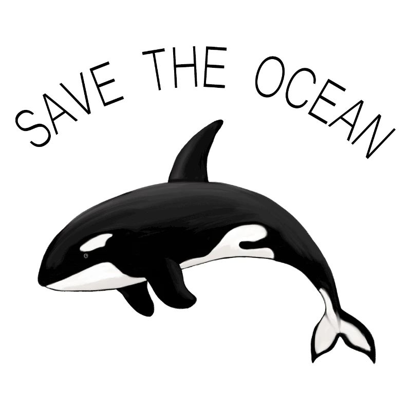 Save the Ocean Orca Killer Whale