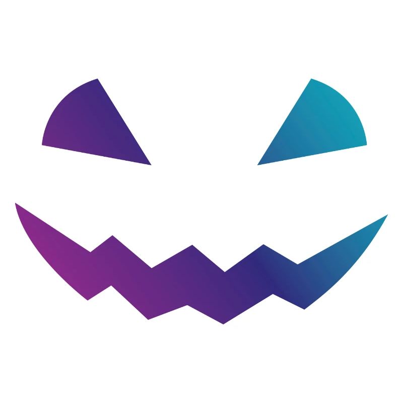 Déguisement de visage de conception de citrouille d’Halloween