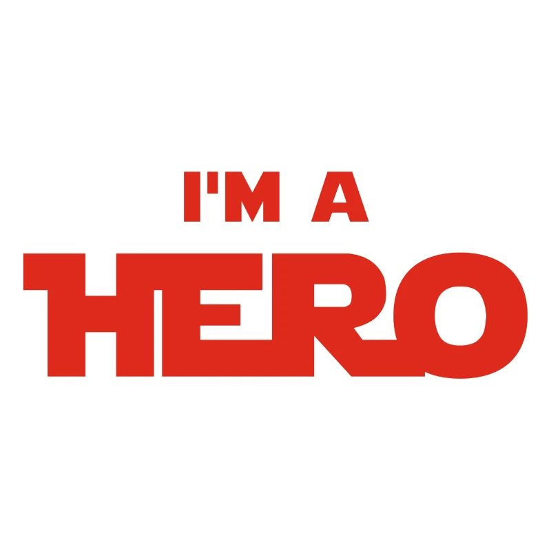 Ich bin ein Held (rot)