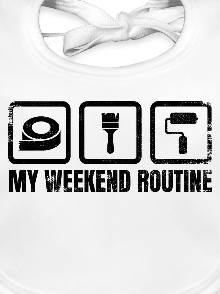 Maler Wochenendroutine