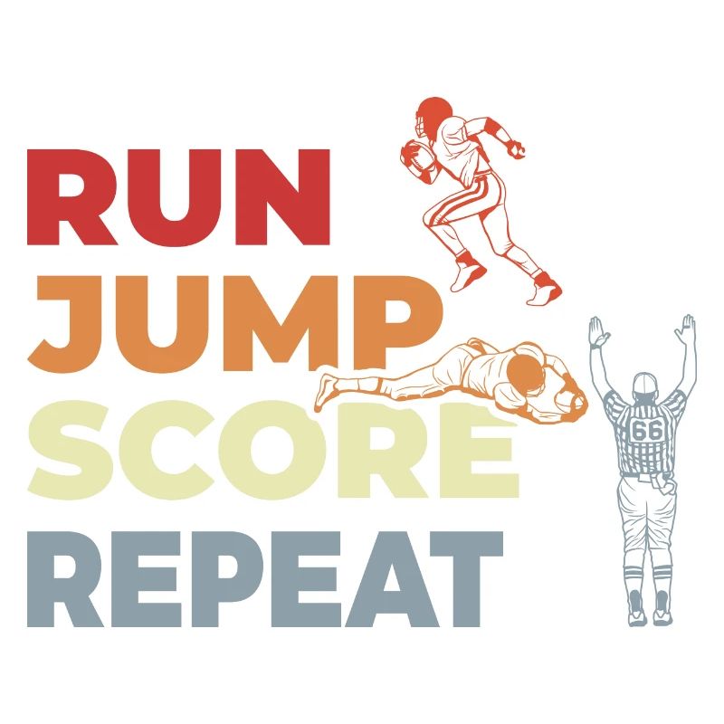 Run, jump, point repeat,