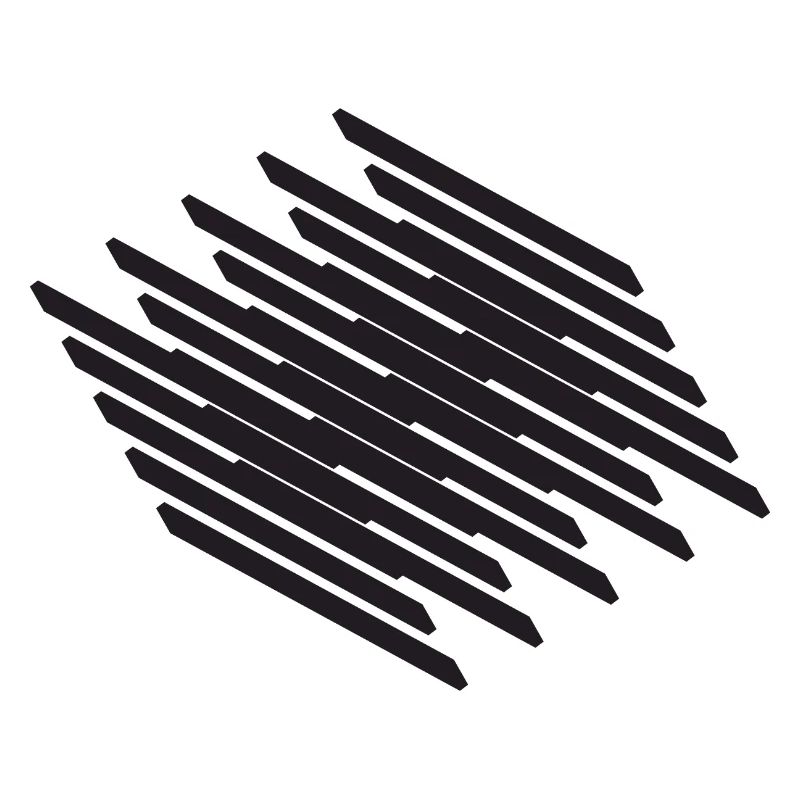 Diagonal Scribble Monochrome Pattern