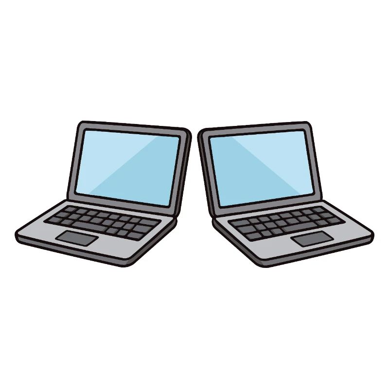 Double Laptops Collaboration