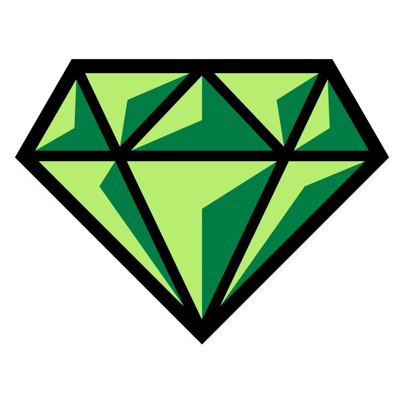 Diamant (pierre précieuse symbole brillant / POS Gre 3C)
