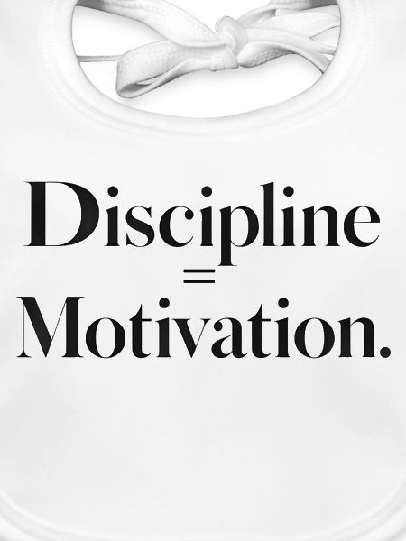 Disziplin Motivation Typografie