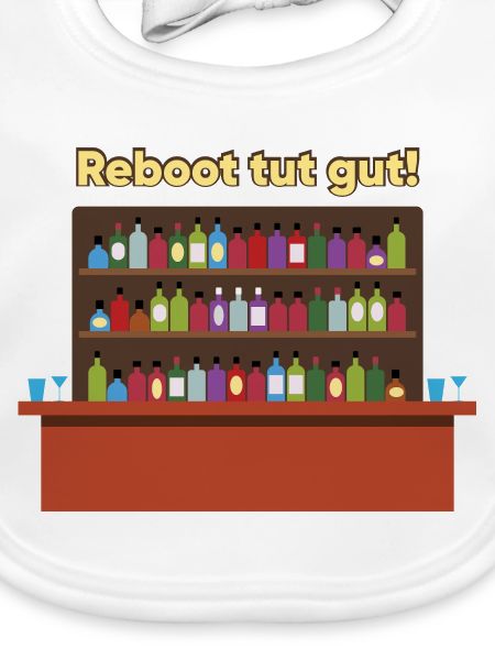 Reboot Bar: Bunte Flaschen