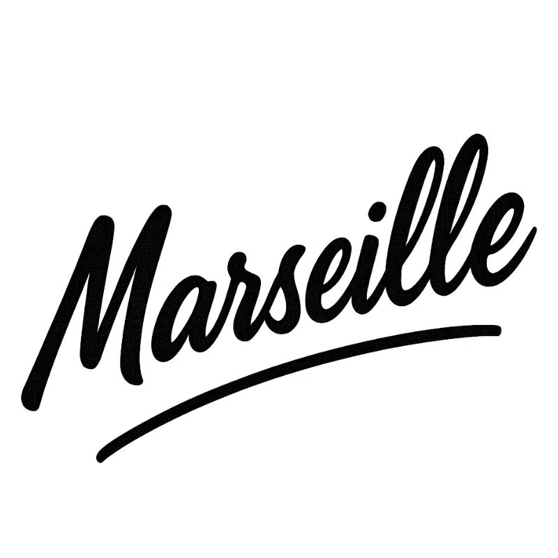 Marseille Script Schwung