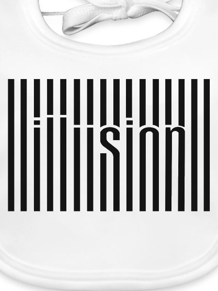 Illusion Barcode Textkunst