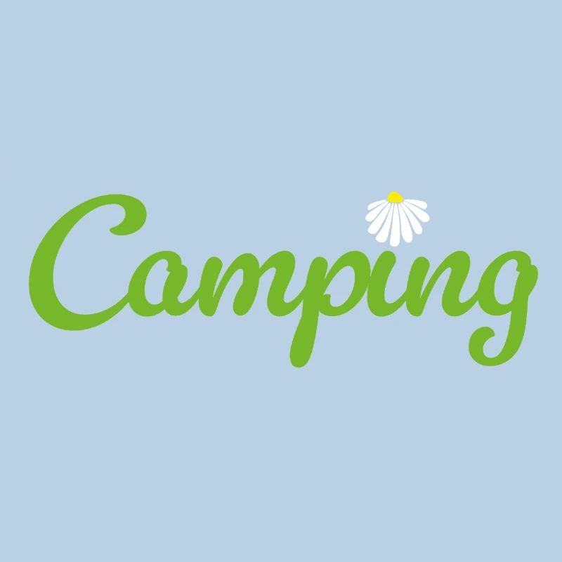 Citations de camping-campeur de fleurs de camping Vie estivale en van de loisir