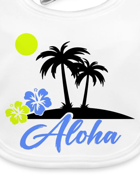 Aloha Hibiskus Neon Script