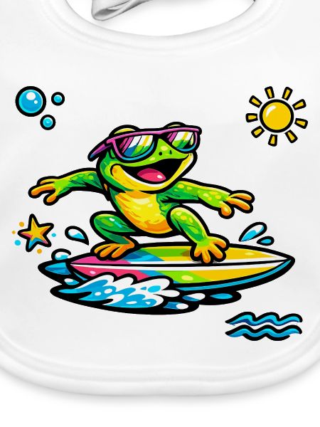 Neonfrosch Surf-Szene