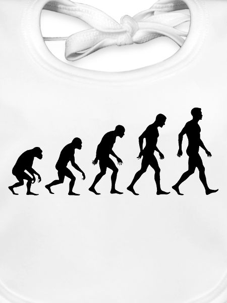 Evolution des Menschen Silhouetten