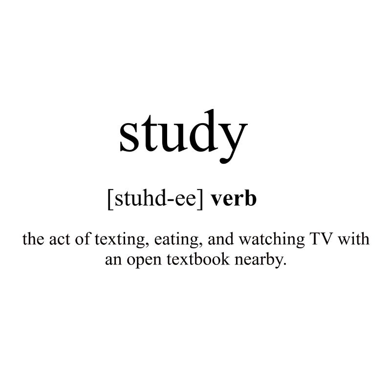 Study (studieren) Definition Dictionary