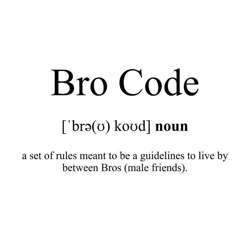 Bro Code (Bruder-Kodex) Definition Dictionary