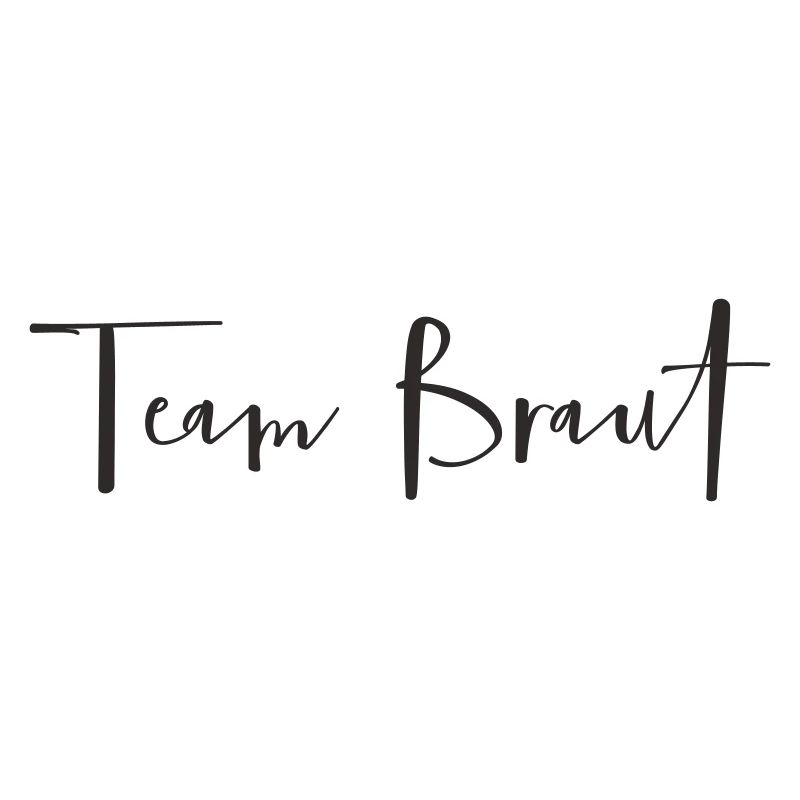 Team Bride – Funny Bachelor Party Text Design