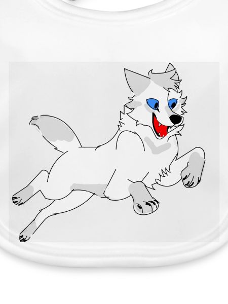 springender Wolf