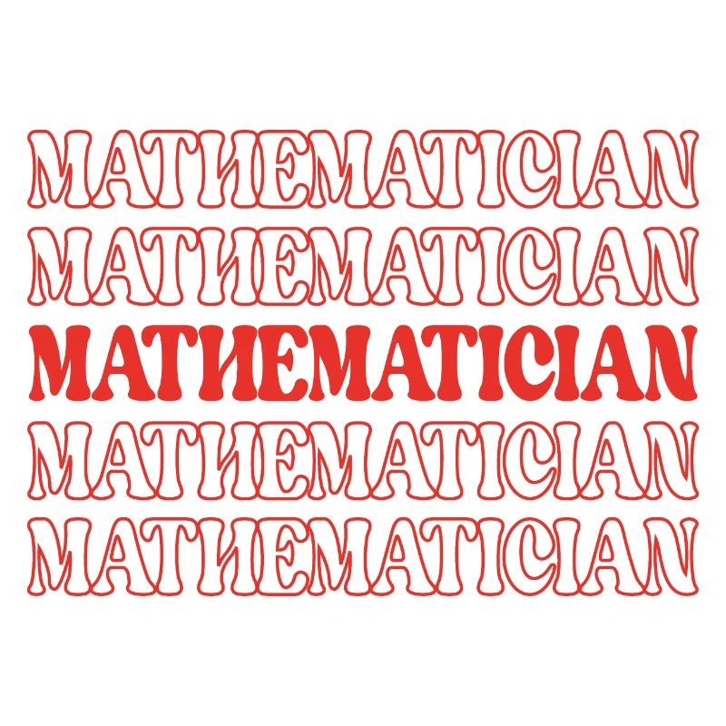 Mathematiker Mathe-Experte Mathe-Genie