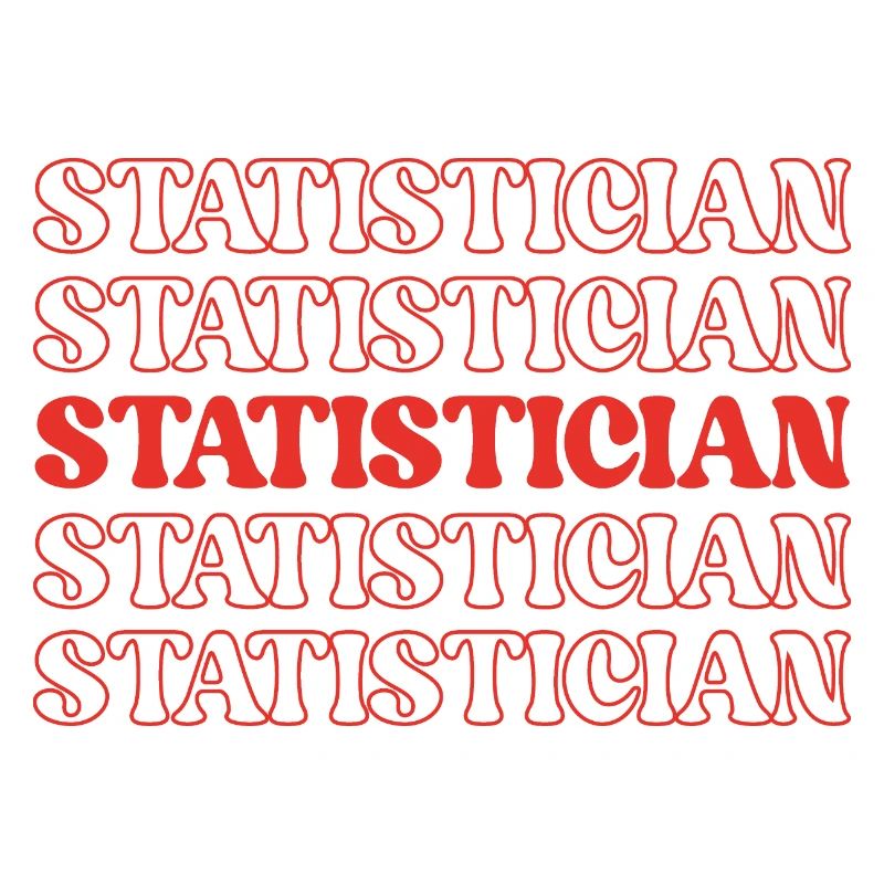 Zahlen von Statistician Stat Expert Data Analyst