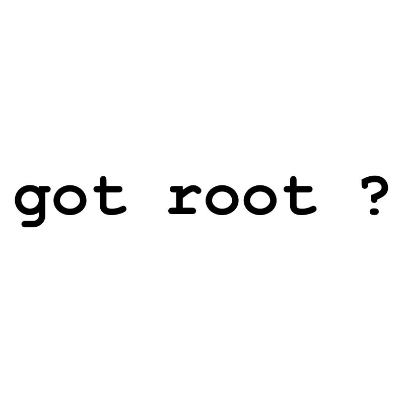 Geek - GOOT ROOT ?