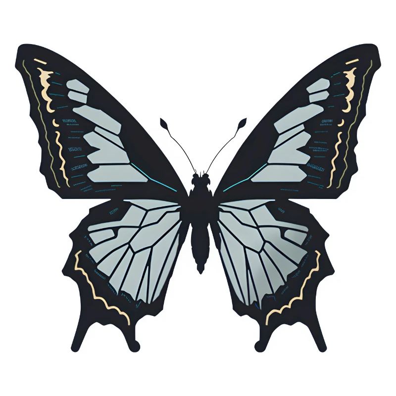 Simple Butterfly Minimalist Butterfly Minimalistic