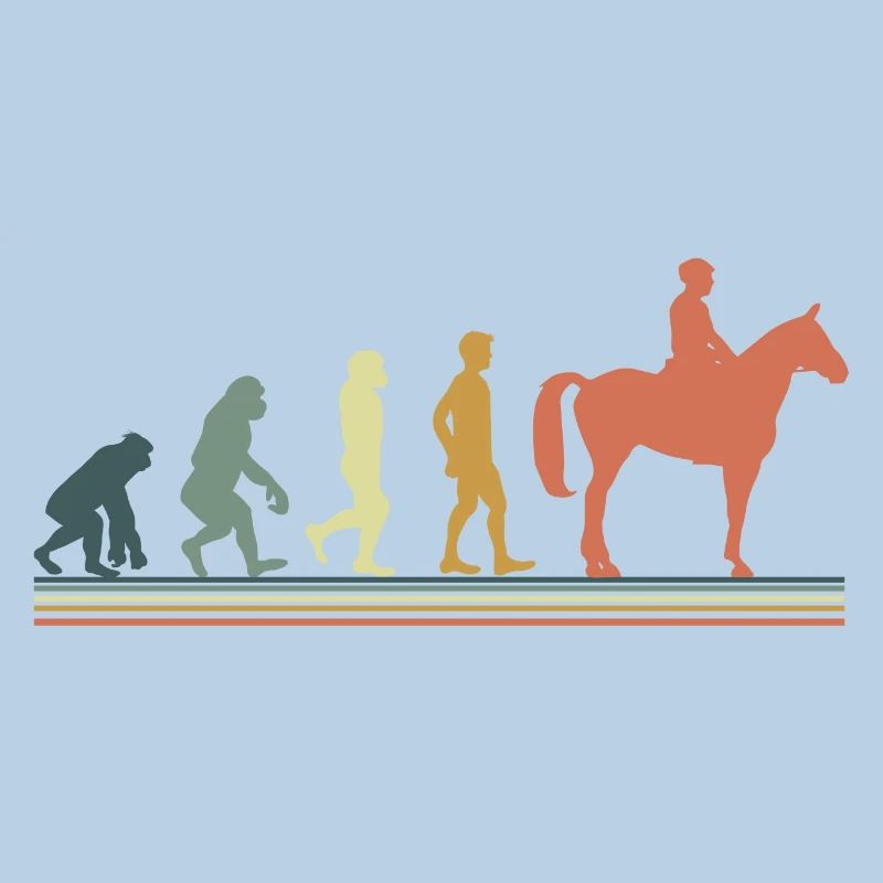 Evolution cheval