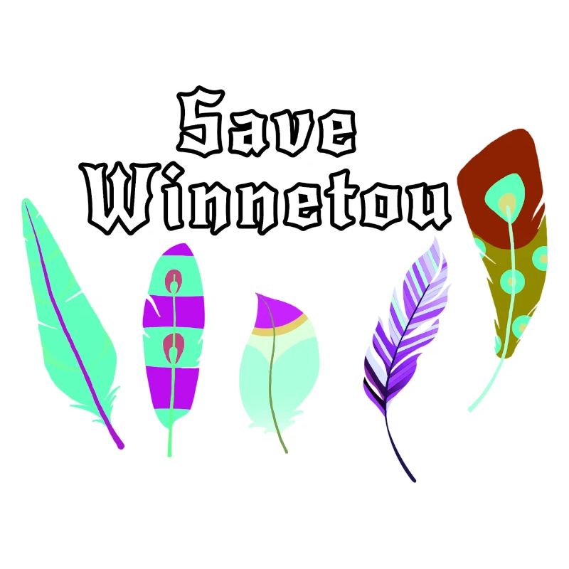 save winnetou,winnetou,federn,illustration