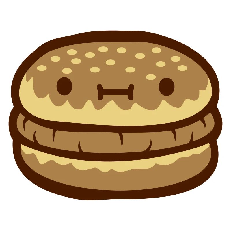 Cheeseburger mignon visage