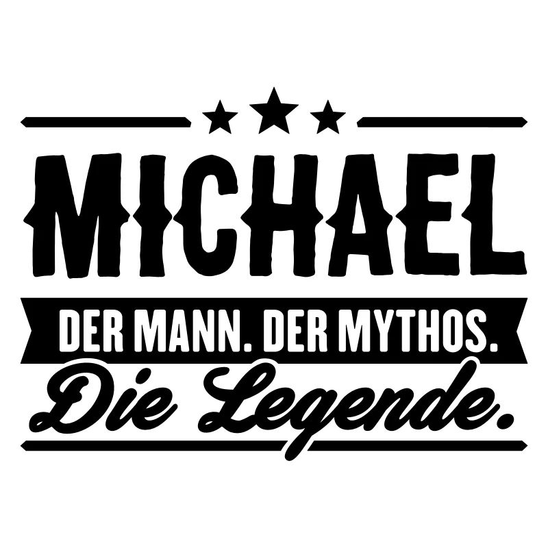 Mann Mythos Legende Michael