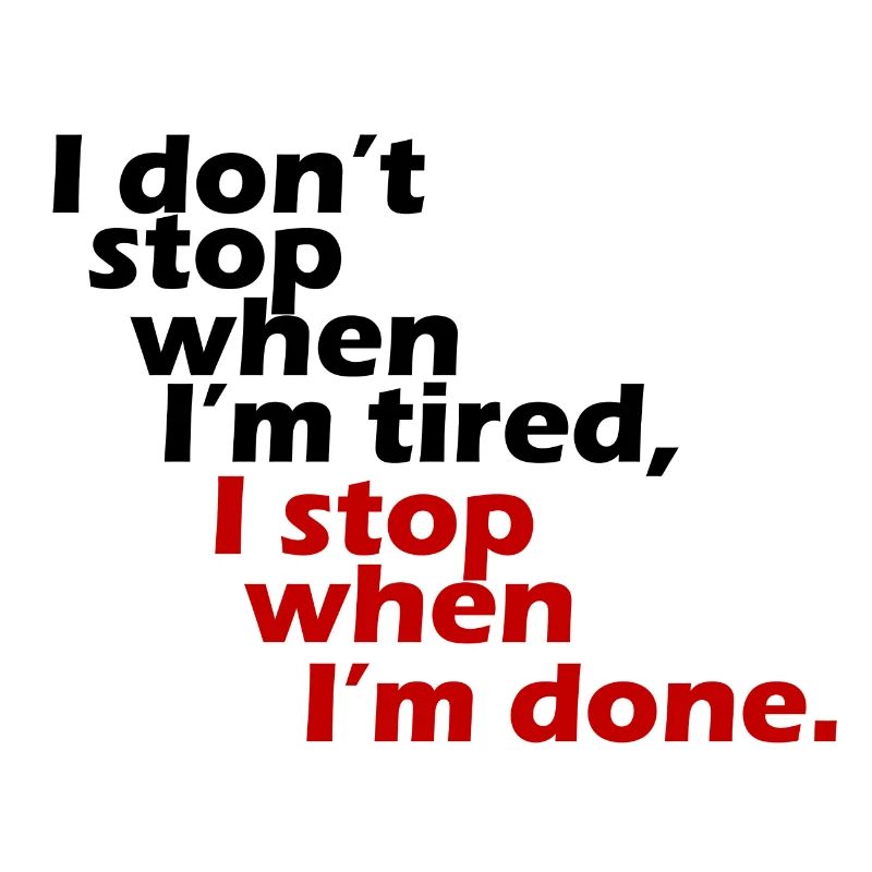 I don't stop workout motivation