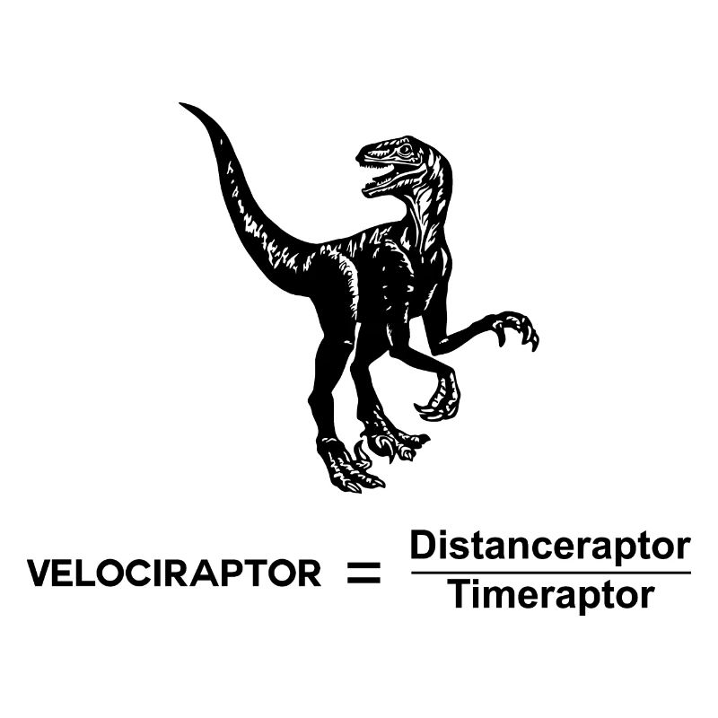 Velociraptor funny science Graphic