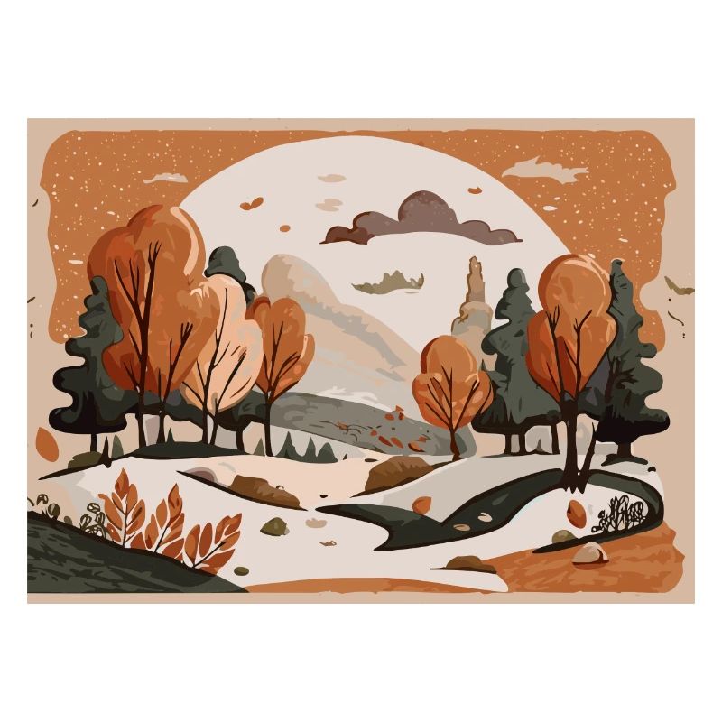 Flowing River (Fall Collection #3)