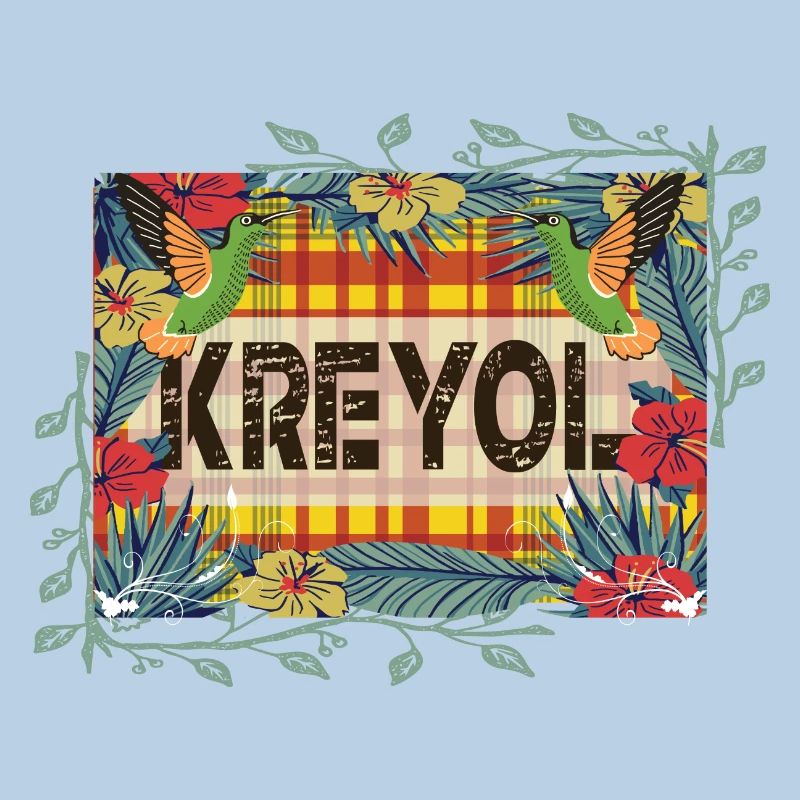 Schöne Geschenkidee KREYOL ODER KREOLISCHE Madras