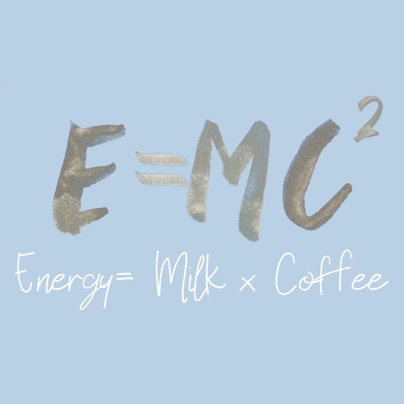E MC2 Energy Physics Science Saying Font