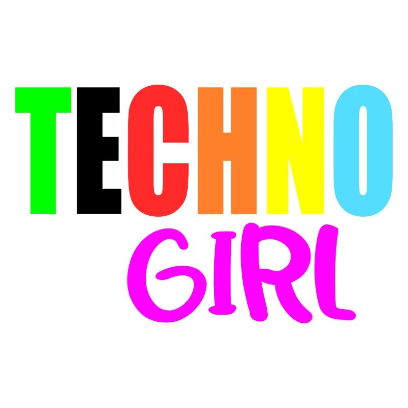 Techno-Mädchen