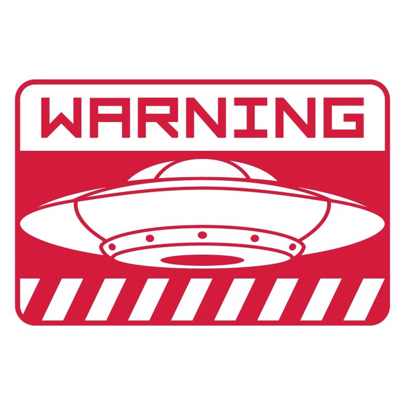 UFO's Shield Warning Saucer