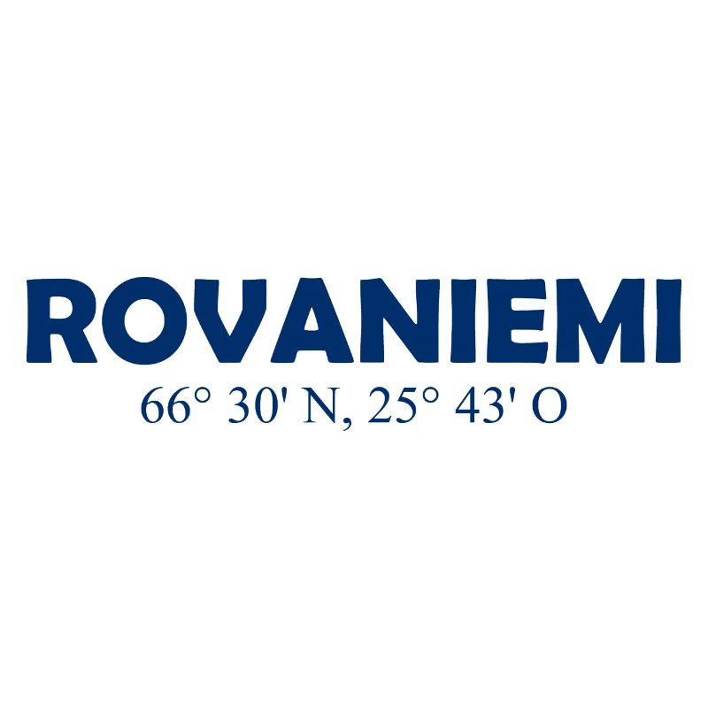 Rovaniemi - Finland - Coordinates - Longitude